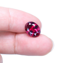 Golden Tao Color Treasure Natural Magnesium Aluminum Pomegranate Stone 160 One Carat Nude Stone 18K Custom Studded Ring Pendant SLS01