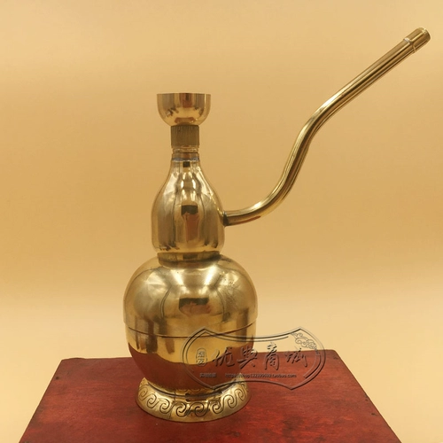 Металлический латунный мундштук, ретро кальян