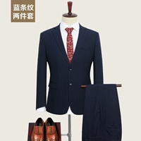 Две пряные глубокие голубые полосы-две части установили пакет