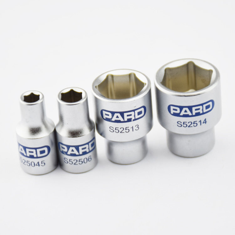 American PARD imports 1 4-14mm short sleeve cylinder 4-14mm Ratchet wrench cylinder square hole 6 3mm