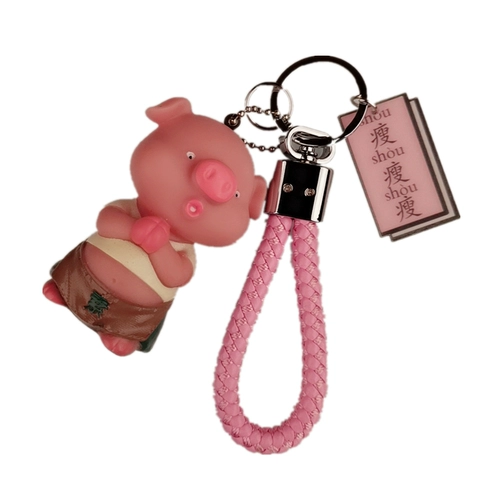 Брелок, кукла, ключи от машины, подвеска, издает звуки, на удачу, свинья