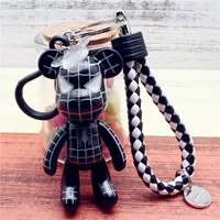 Черный паук Сильный медвежник-черный и белая веревка сетки