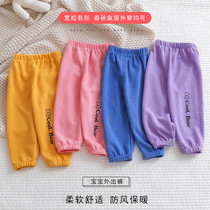 Children Casual Pants Fall New 2 Children Long Pants Loose Outside Wearing Pants 1-4 Year Old Men And Womens Edition Sports Pants