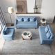 Nordic fabric ດຽວ sofa ຂະຫນາດນ້ອຍຫ້ອງດໍາລົງຊີວິດອາພາດເມັນຂະຫນາດນ້ອຍອິນເຕີເນັດສະເຫຼີມສະຫຼອງຫ້ອງນອນຫ້ອງການເກົ້າອີ້ sofa