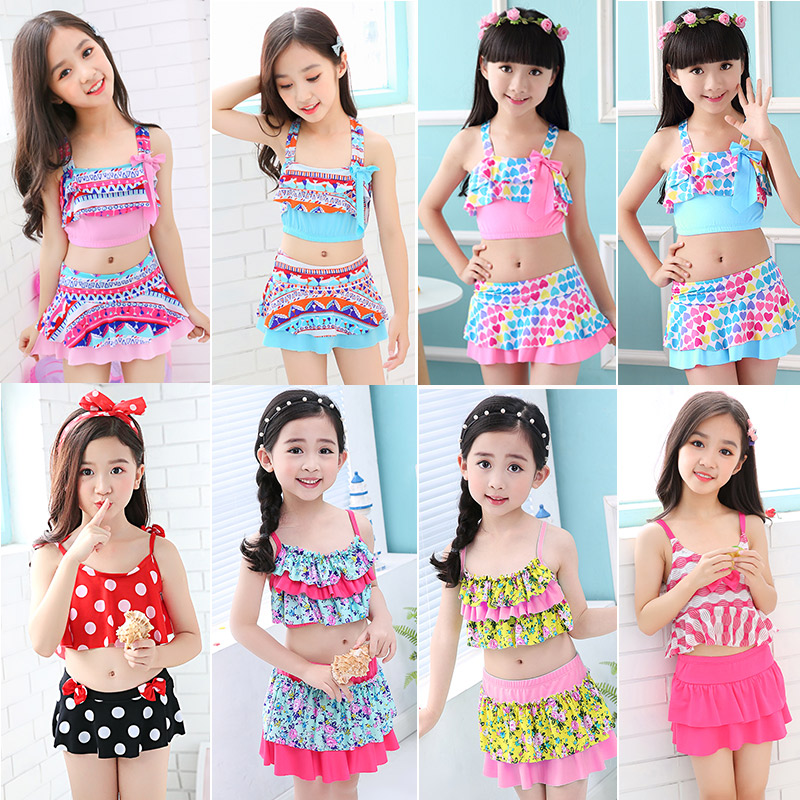 Girls Swimsuit Split Sexy Baby Skirt Swim Trunks Children In The Big Children Swimsuit Swimsuit Children Girls Swimsuit Split Sexy Baby Skirt Swim Trunks Children In The Big Children Swimsuit Swimsuit Children