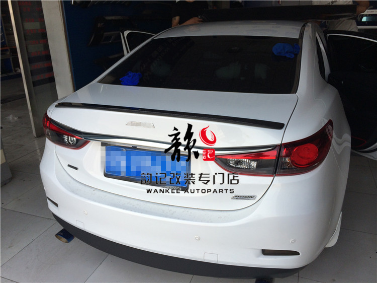 Suitable for Atenza Atez modified AE sports pressure tail carbon fiber duck tail