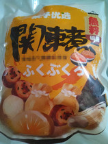 Guan Tung Cooking Ingredients Fish Seed Fu Bag Nourishing fish Zifu Bags Day Style Hot Pot material Pellets Seabed Scoop 300g 10