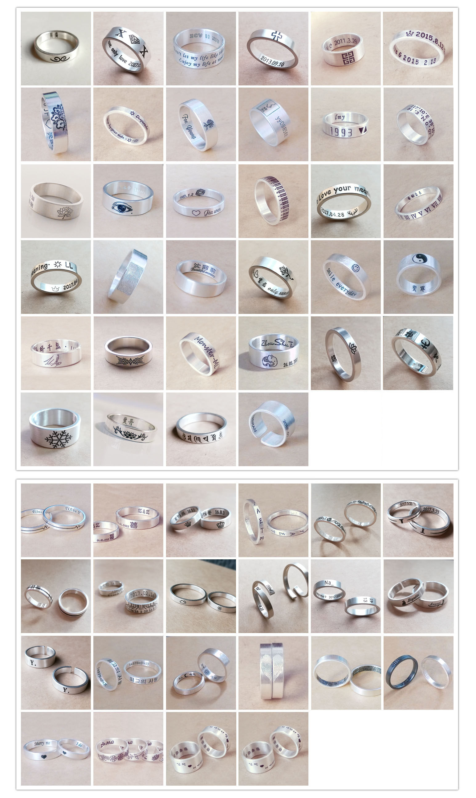 Bague mixte OTHER   en Argenterie - Ref 3087021 Image 3