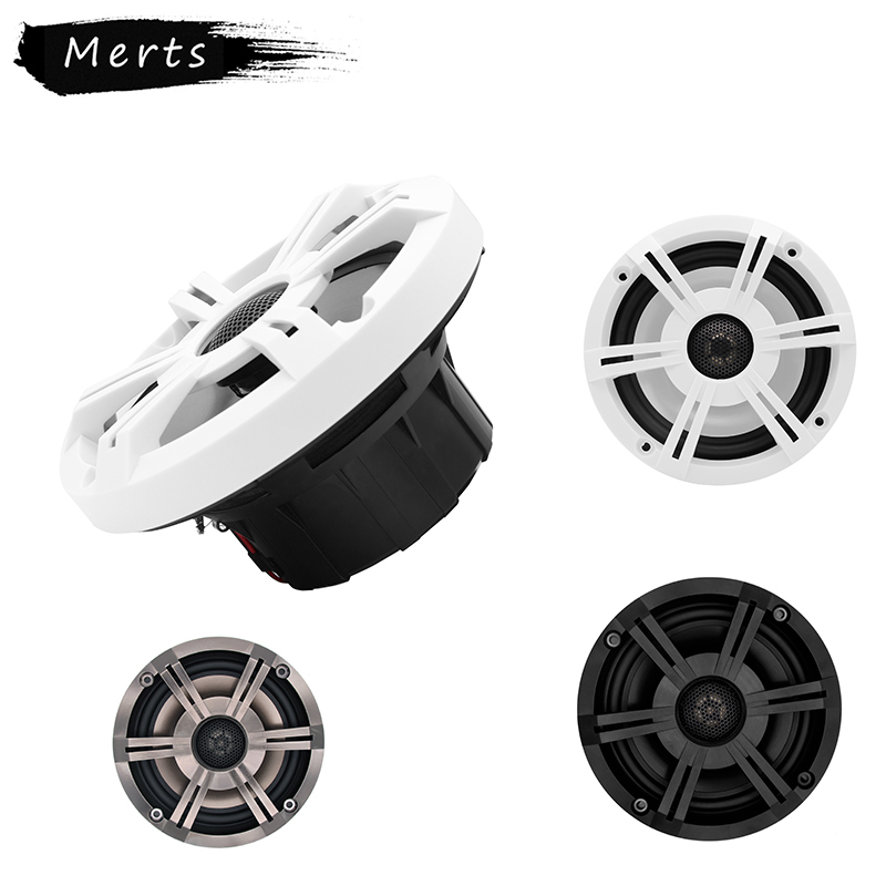 Merts Yacht Moisture-Proof and Waterproof Modification 6.5inch High-Power Speakers for Cars, Boats, Speedboats, and Jet Skis