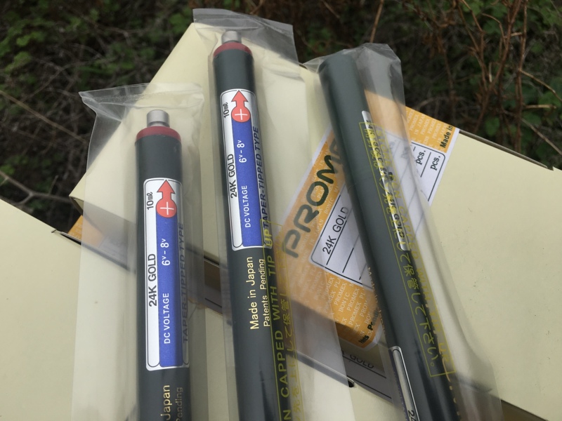 Japanese Promex Gold-Plated Pen Original Genuine Pcb Circuit Board Repair Electroplating Pen 24K Brush Plating Pen