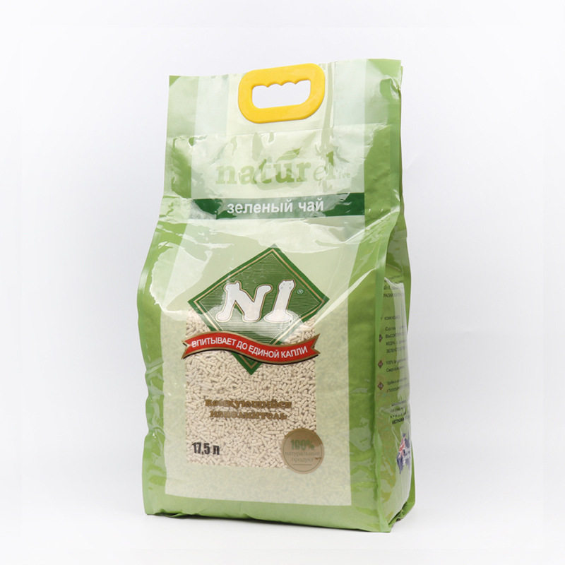 N1 corn cat sand green tea water honey peach tofu cat sand sand 17 5L can flush toilet tofu sand