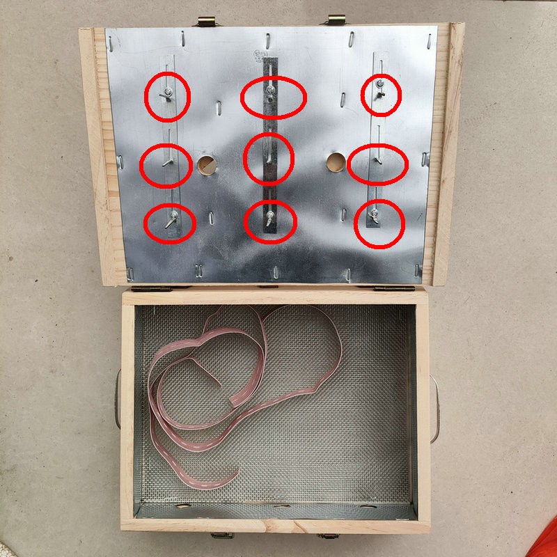 艾灸盒随身灸家用木制通用全身肚子腹部专用实木盒子木盒器具新型