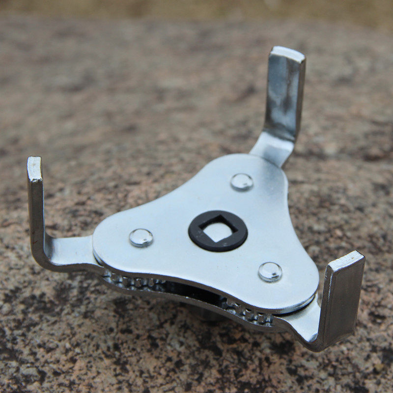 Oil filter Heart Disassembly Tool Oil Filter Flat Triple Claw Machine Filter Wrench Filter wrench filter element Disassembly Tool