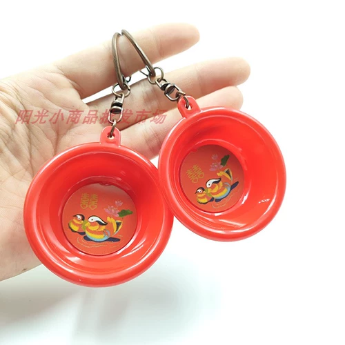 Маленький ретро таз, праздничнный брелок, подвеска, ностальгия, подарок на день рождения