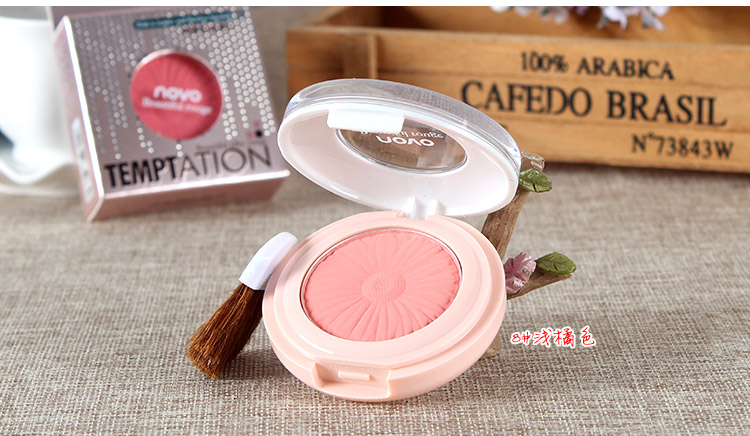 NOVO đích thực 臻 漾 漾 漾 粉 phấn má hồng the face shop