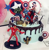 Marvel Avengers День рождения торт