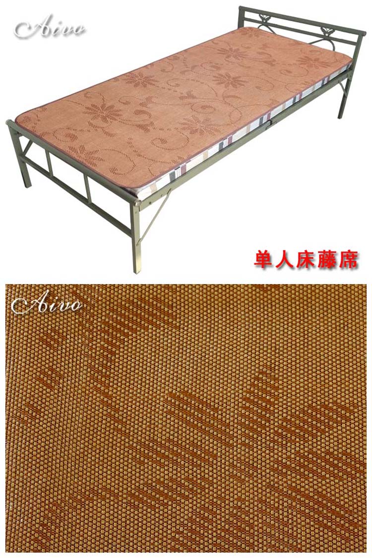 Ký túc xá sinh viên giường đơn băng lụa mat mat hai mặt tre mat 0.8 m giường 0.9 m 90 cm 80 cm 1 m