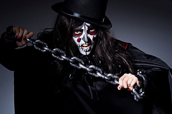 Halloween đạo cụ COS bar trò chơi bên đạo cụ còng chân mắt cá chân tù nhân tay và còng chân cổ - Vòng chân lắc chân nữ thủ công