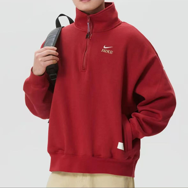 Nike Men's Year of the Horse Limited Edition Trendy Versatile Half-Zip Stand Collar Long Sleeve Fleece Sweatshirt Iq3708-613 Nike Men's Year of the Horse Limited Edition Trendy Versatile Half-Zip Stand Collar Long Sleeve Fleece Sweatshirt Iq3708-613