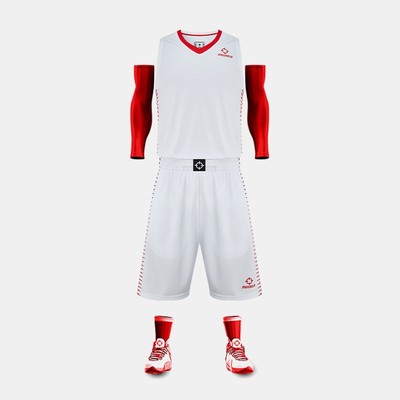 Would-be Basketball Suit Suit of the Gradual Layer Flowers College Students Competition Sports Training Wear team uniforms the men's group to purchase the uniform