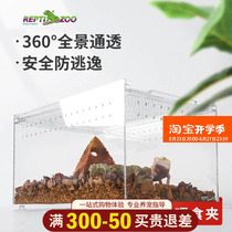 New Reptizoo Acrylic Reptile Pet Breeding Box Horned Frog Gecko Insect Grasshopper High Translucent Breeding Box