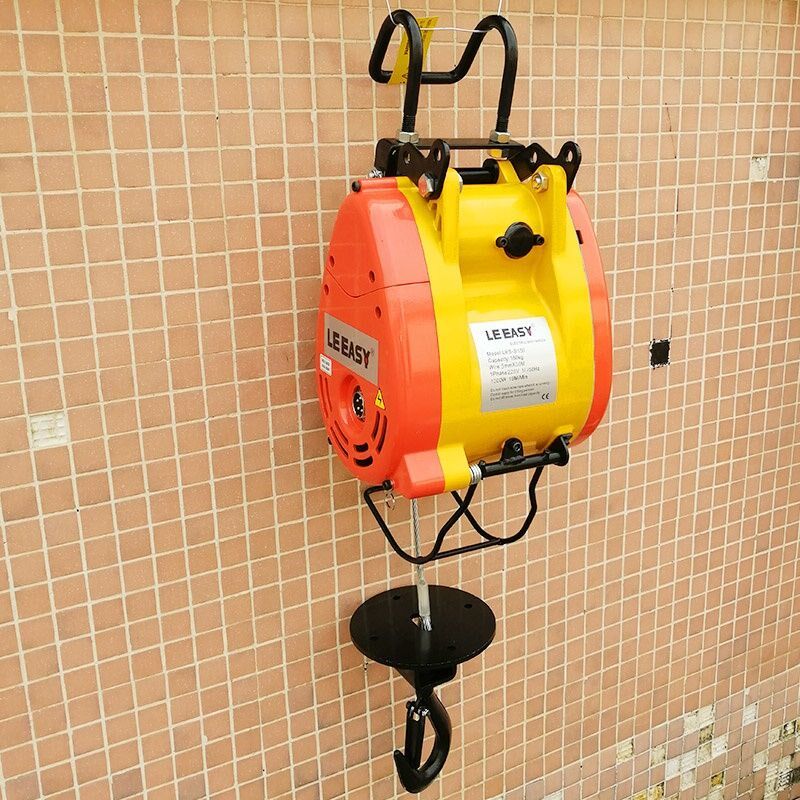 Taiwan's Little King Kong Electric Crane 220V Home portable small electric hoist lifting and lifting machine