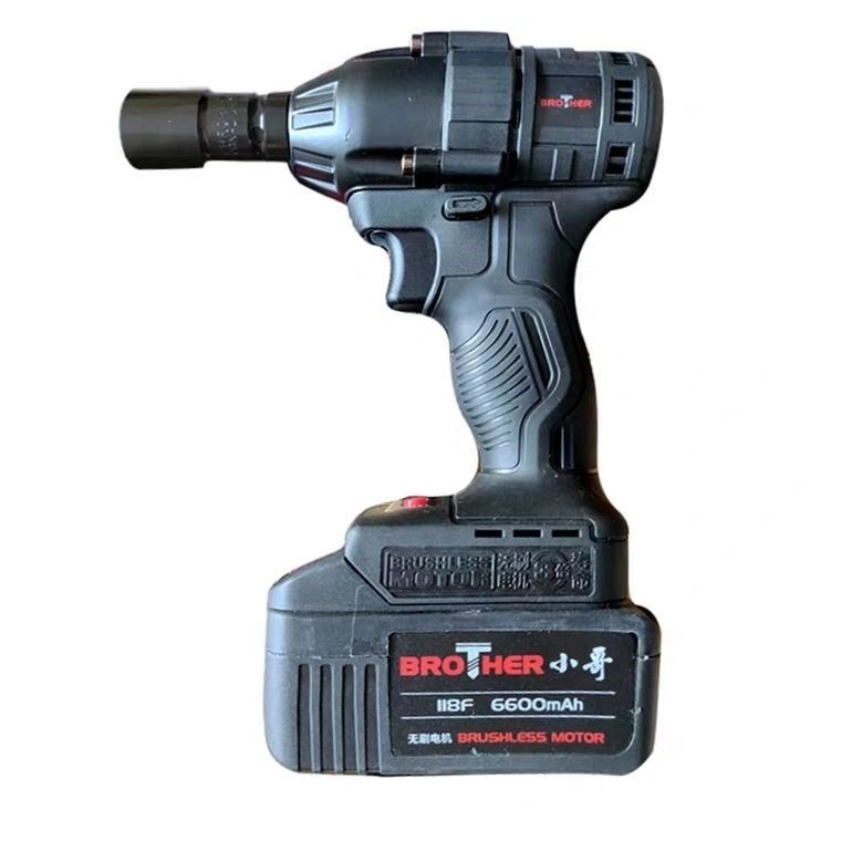 Small Brother Electric Screwdriver Lithium Electric Brushless Charging Wrench Impact Car Maintenance Rack Subwork Woodworking Sleeve Pneumatic Wrench