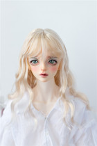 Sweet wine B J D - (click-click planet) BJD SD DD4 points 3-sub for a long curly hair in a wig milk silk