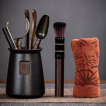 Tea Ceremony Six Gentlemen Tea Tools Set: Tea Tongs, Tea Needle, Tea Art Accessories, Tea Ceremony Accessories, Six-Piece Tea Gentlemen Set