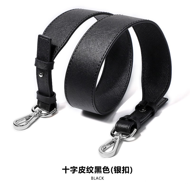 Suitable for Converting Prada Messenger Bags into Cross-Pattern Wide Strap Hobo Underarm Bags, Single Shoulder Crossbody Replacement Strap