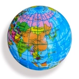 Поролоновая карта, игрушка, прыгучий мяч, реквизит для фотографии, учебные пособия, 6 см