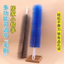 New fan brush air conditioner dust removal brush long handle dust removal brush bendable multi-purpose brush fan cleaning duster