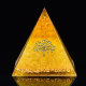 ທໍາມະຊາດ citrine fortune pyramid, ບວກແລະບາງສ່ວນຂອງຄວາມຮັ່ງມີ, ບ້ານເມືອງ, ຫ້ອງການບ້ານ, ເຄື່ອງປະດັບລົດ, ການຕົກແຕ່ງຂອງຂວັນ