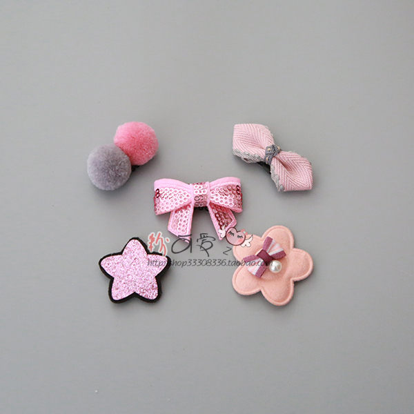Sơ sinh thẻ an toàn trẻ em bé tiara tóc khối lượng ít tóc tóc clip bé tóc clip đầu clip kẹp tóc sau