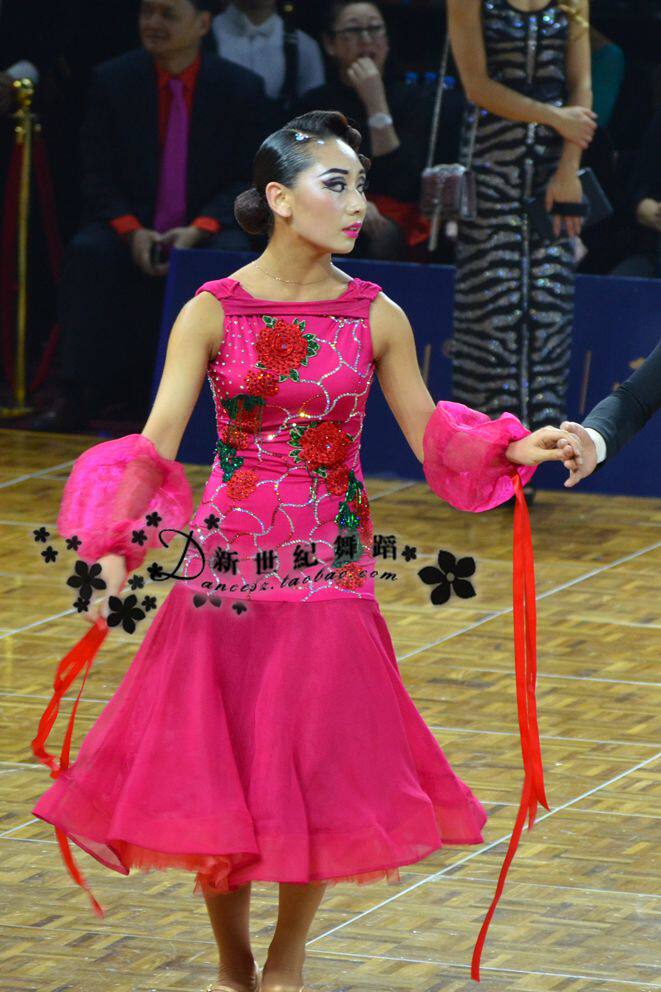 New Century Morden Dance Dress Competition Dress New National Standard Dress Dress Ballroom Dancer Waltz Dance Dress Tango-Taobao