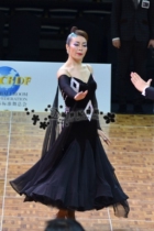 New Century Morden Dress Morden Performance Dress Morden Race Dress Black Morden Dress Silk Skirt Waltz Vienna Race Dress