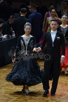 New century Moden dance dress satin finish dress waltz national standard dance competition to perform high-end custom race dress