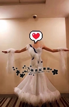 New Century Dance Suit Morden Racing Suit New National Standard Dance Competition Dress Performance Dress Black Seven-colored Dress Waltz