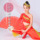 少年志舞蹈服装儿童舞蹈扇子服装女童红色扇子中国风童装演出服 mini 1