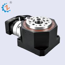 High-precision hollow rotating platform positioning ZCM180 servo motor CNC electric indexing plate right angle 360 degrees