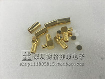 RF coaxial connector MCX-JW-3 MCX male elbow matching 50-3 RG142 coaxial cable 50 Euro