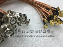 RF cable BNC-J male head to MCX-JW male right angle 90 degrees RG316 shielded wire Q9 adapter wire