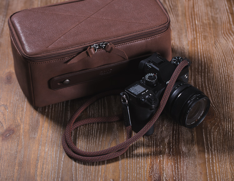 zerc Sony A7m3 da dày túi máy ảnh bao da A7r3 Z6 Fuji Nikon vi đơn túi bể XT30 - Phụ kiện máy ảnh kỹ thuật số balo peak design