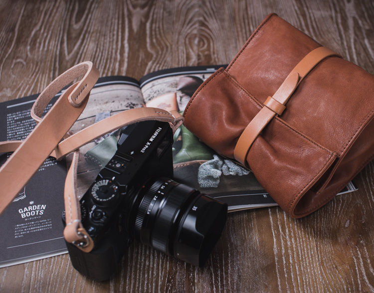 zerc handmade custom sheepskin legaQ2 liner bag for Leica M10 leather case Q micro single camera bag bag