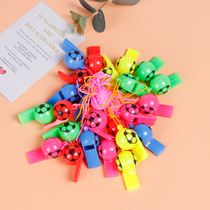 Cartoon Plastic Mouth Whistle Children Small Toys Nostalgia For Soccer Whistles Fan Games Blow Whistle Baby