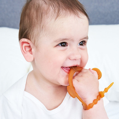 【食用级】超可爱婴儿硅胶牙咬棒