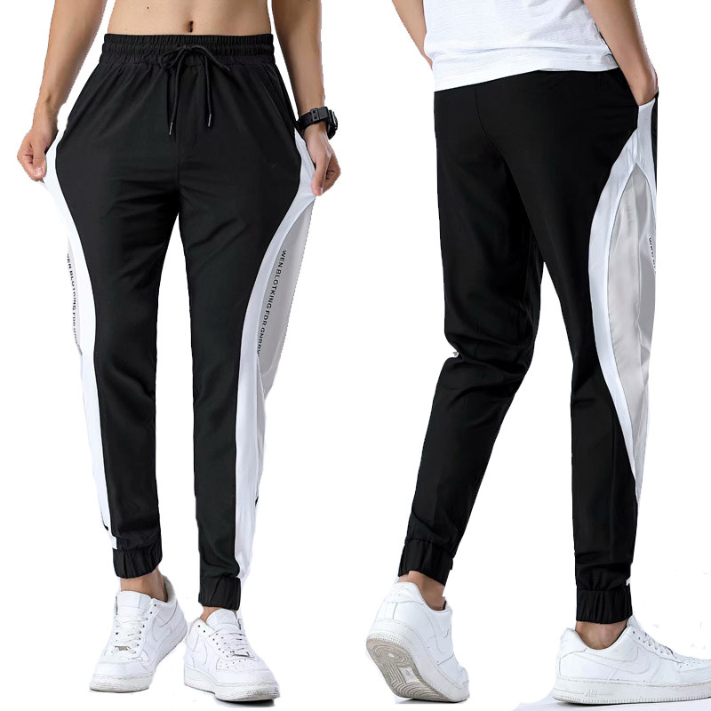 Spring and summer thin casual pants basketball pants and relaxed training pants beam large-code sweatpants
