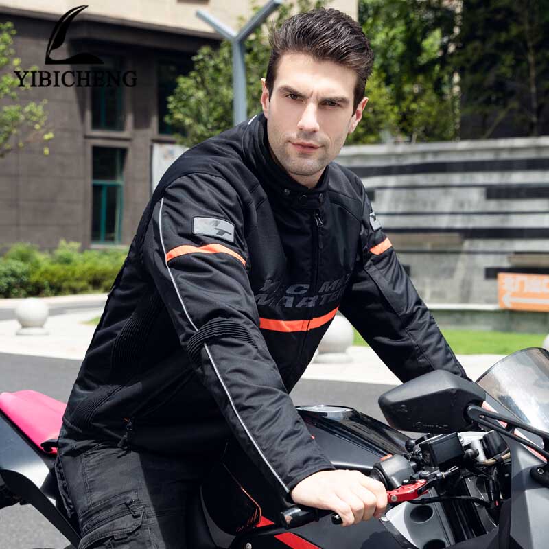 Heating Jacket Racing Motorcycle Clothing Outdoor Two-Piece USB Charging Heated Cotton Clothing Motorcycle Winter Cycling Clothing