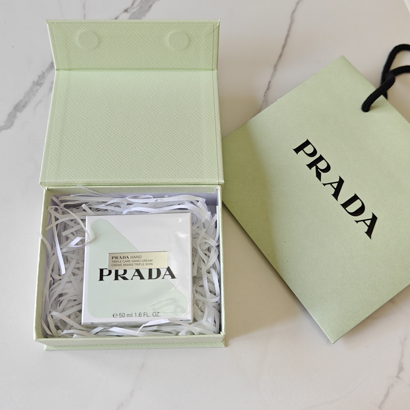 2025 New Product! Authentic Prada Triple Hand Cream 50ml Autumn and Winter Moisturizing and Hydrating Iris Fragrance