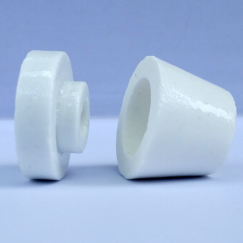 High-temperature resistant ceramic bushing rugged insulating binding post porcelain pagoda porcelain bead ceramic post male magnetic bead gasket electric furnace